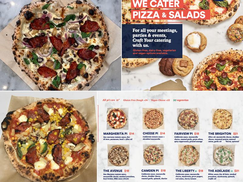 Pi Co. Pizza & Salad Bar Menu