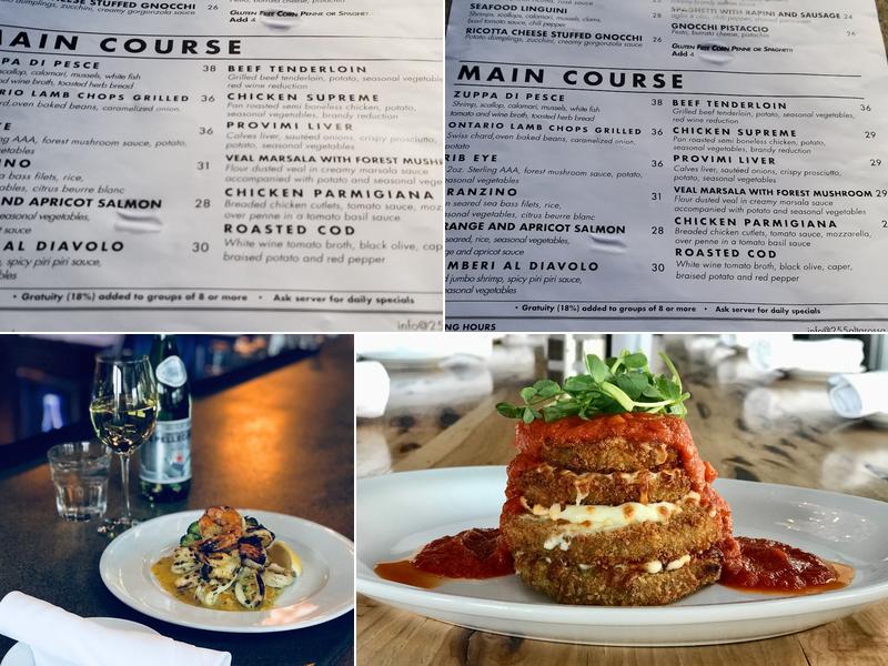 255 By Alta Rossa Ristorante Menu