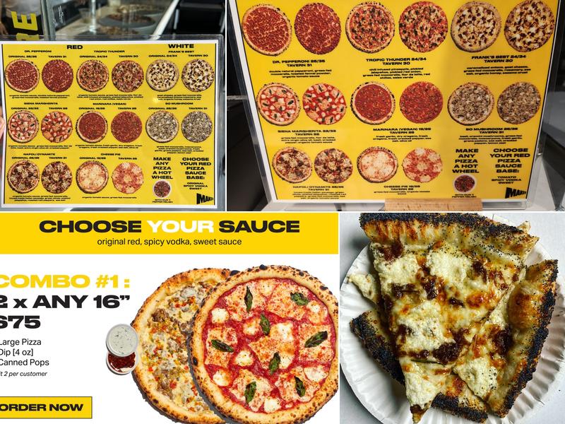 Maker Pizza Avenue Menu