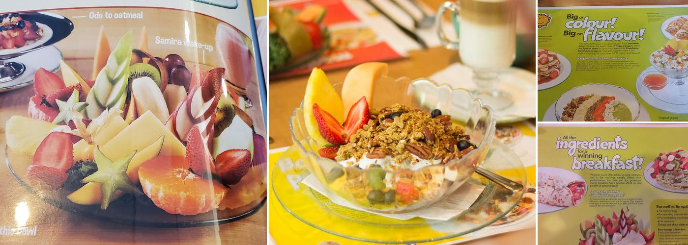 Cora Breakfast and lunch Menu