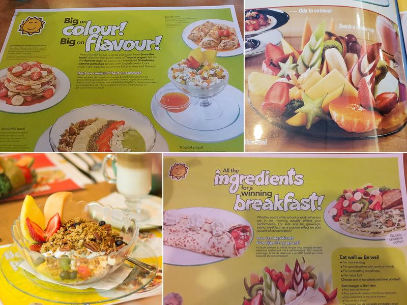 Cora Breakfast and lunch Menu