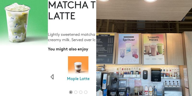 Second Cup Café Menu