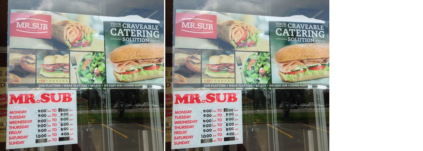 Mr.Sub Menu