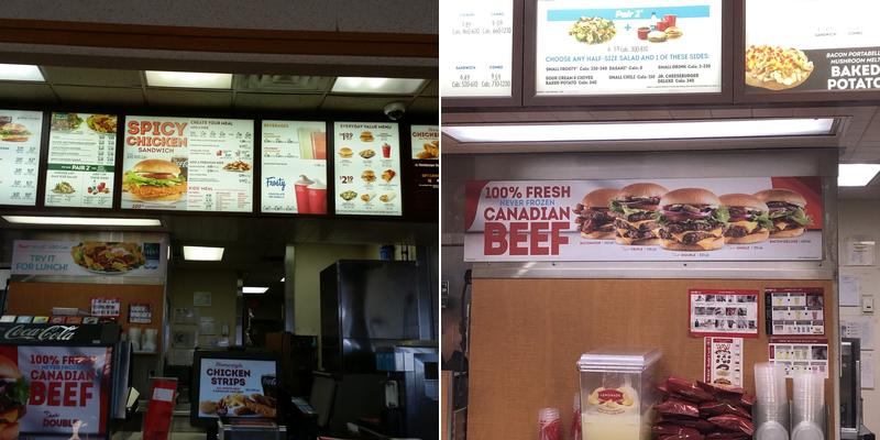 Wendy's Menu