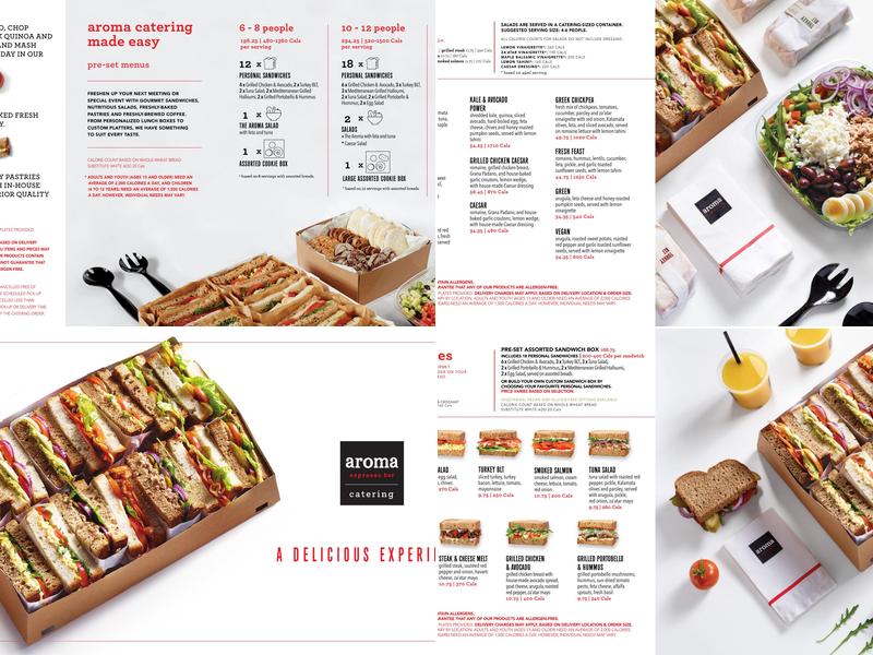 Aroma Espresso Bar Menu