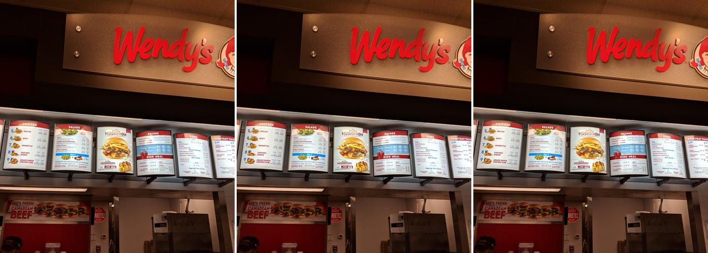 Wendy's Menu