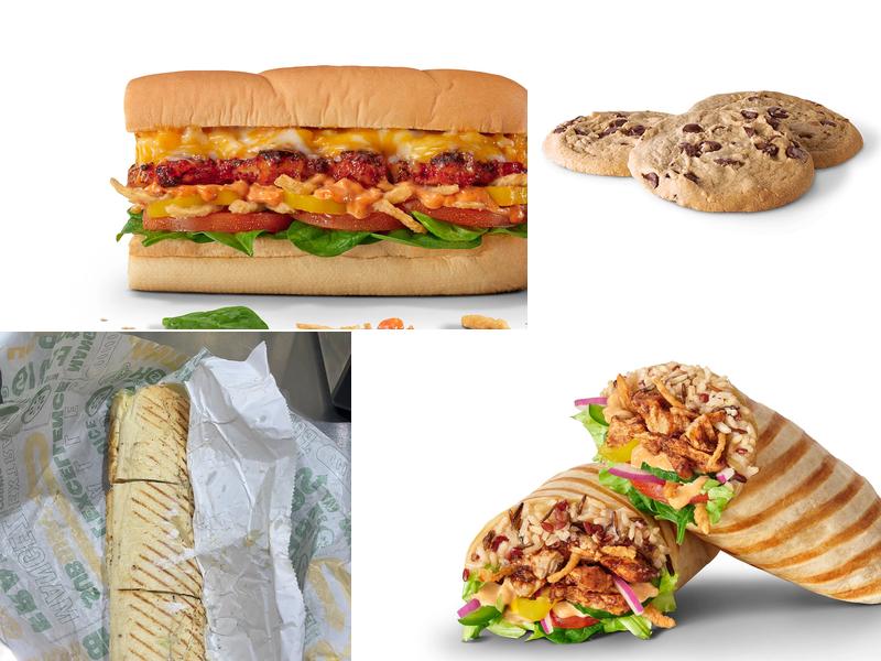 Subway Menu