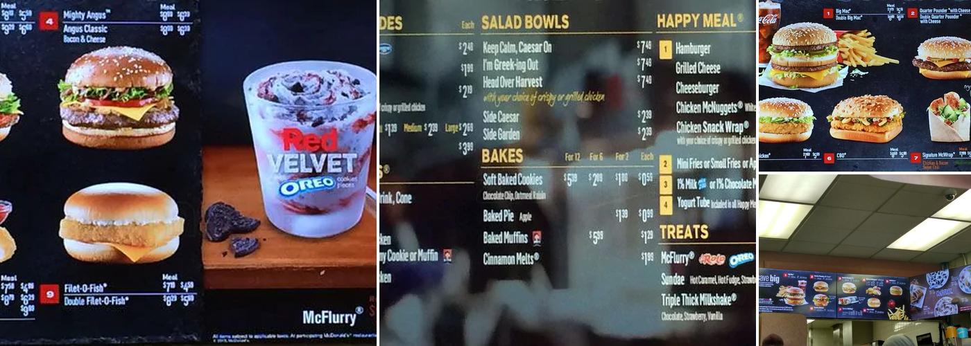 McDonald's Menu