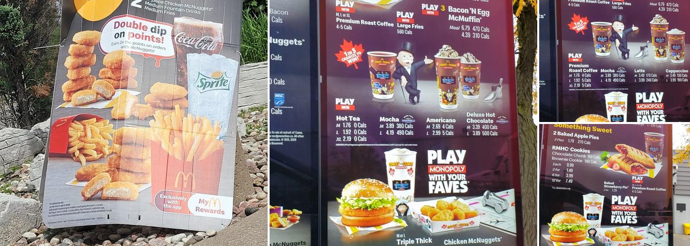 McDonald's Menu