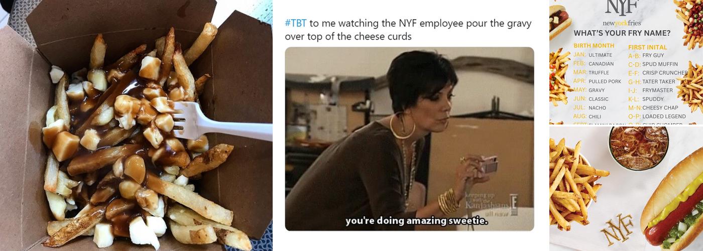 New York Fries Yorkdale Menu