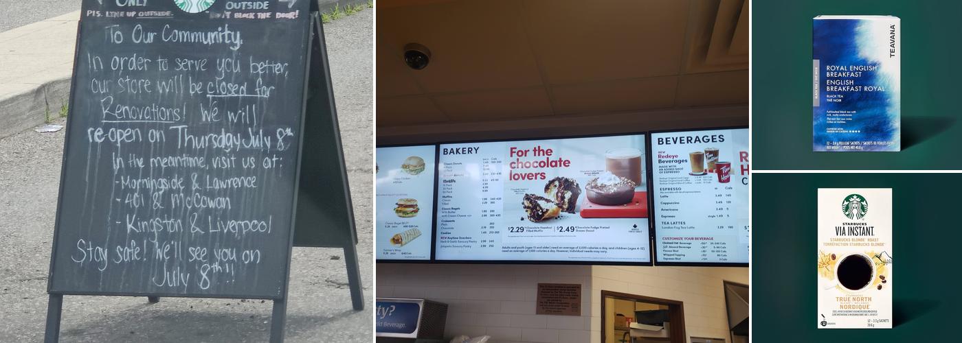 Starbucks Menu