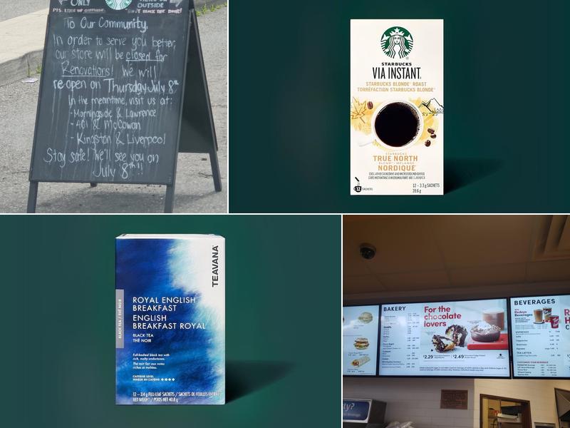 Starbucks Menu
