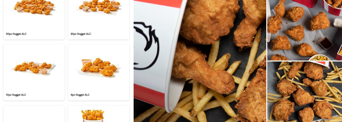 KFC Menu