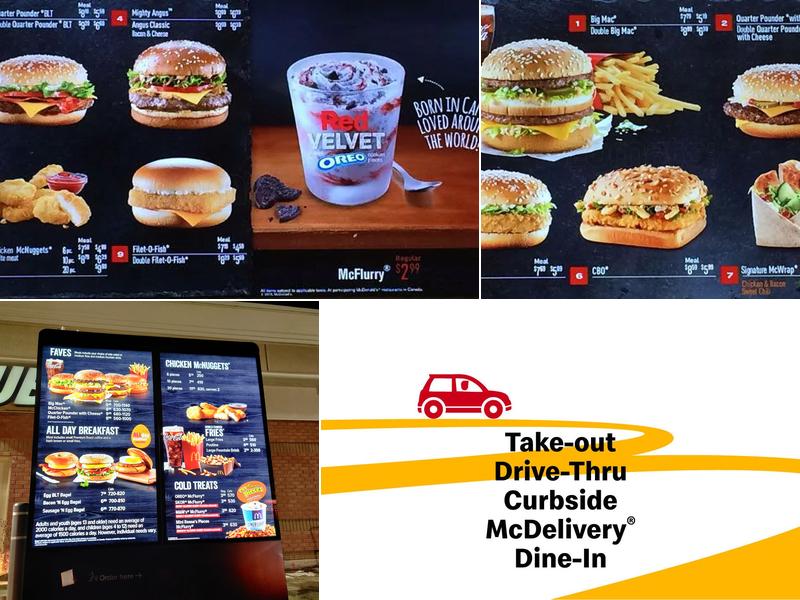 McDonald’s Menu