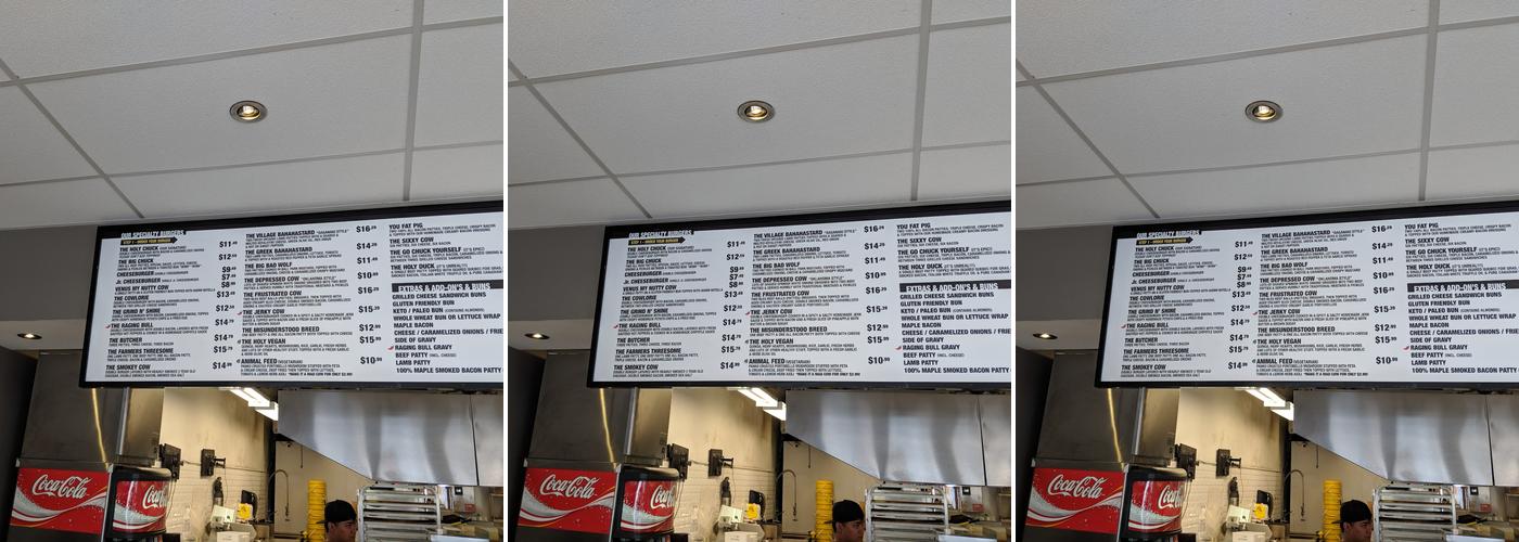 KFC Menu