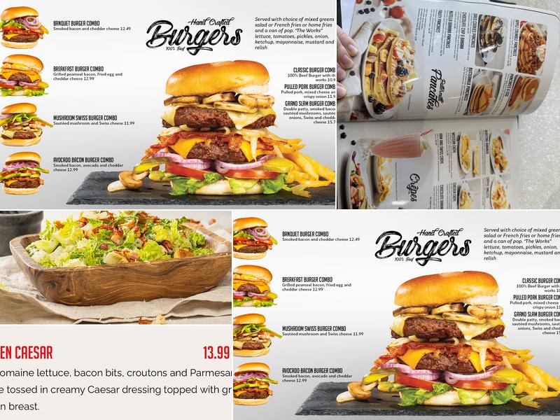 Egglicious Menu