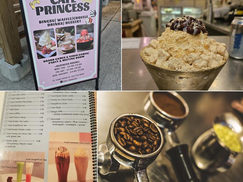 Café Princess Menu