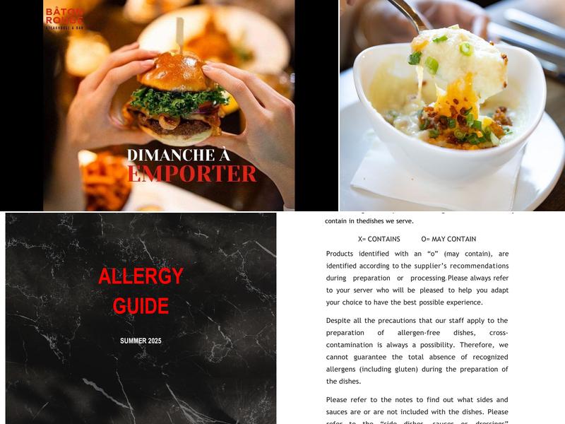 Bâton Rouge Grillhouse & Bar Menu