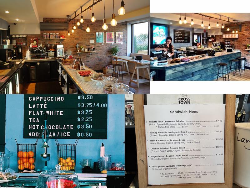 Crosstown Coffee Bar Menu