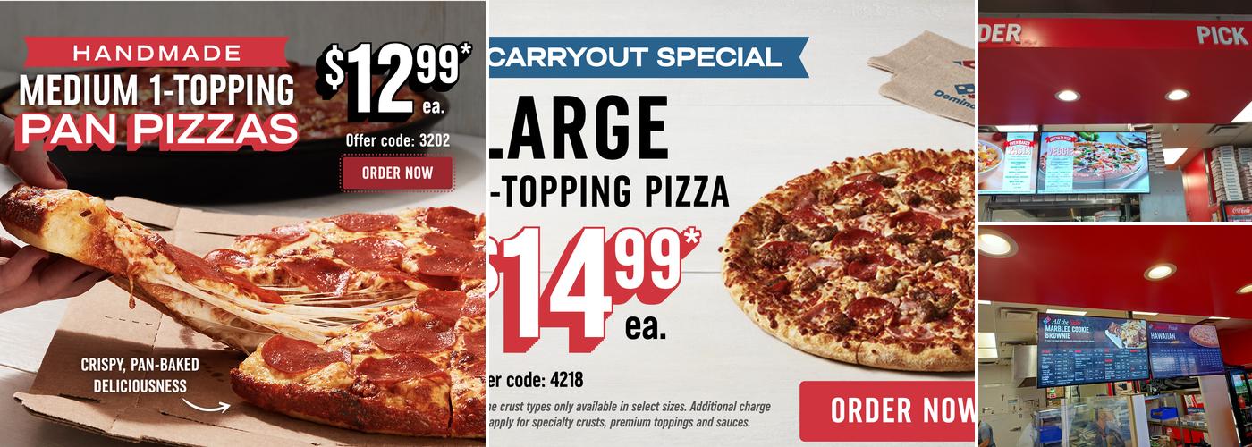 Domino's Pizza Menu