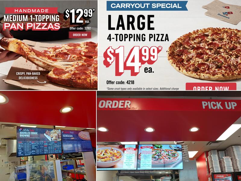 Domino's Pizza Menu