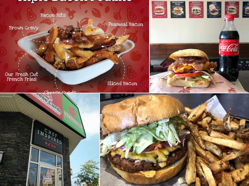 Cheese Curds Gourmet Burgers + Poutinerie