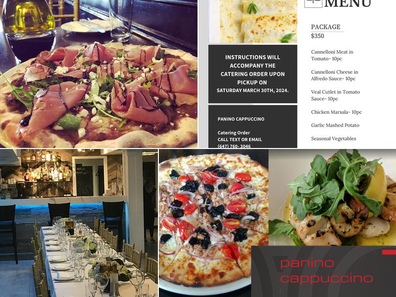 Panino Cappuccino Menu