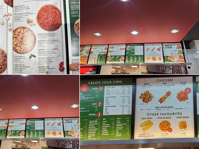 Pizza Nova Menu