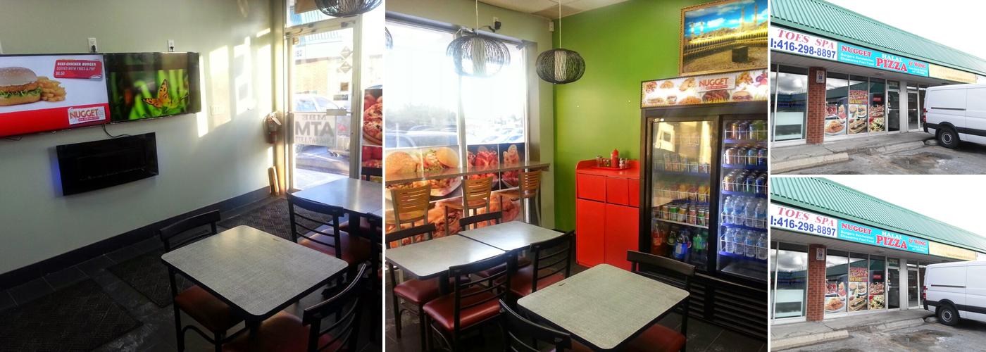 Nugget Halal Pizza and Wings