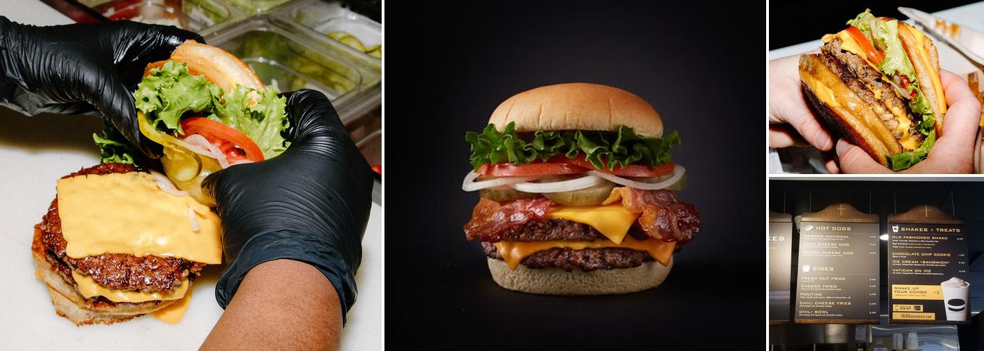 The Burger's Priest Menu