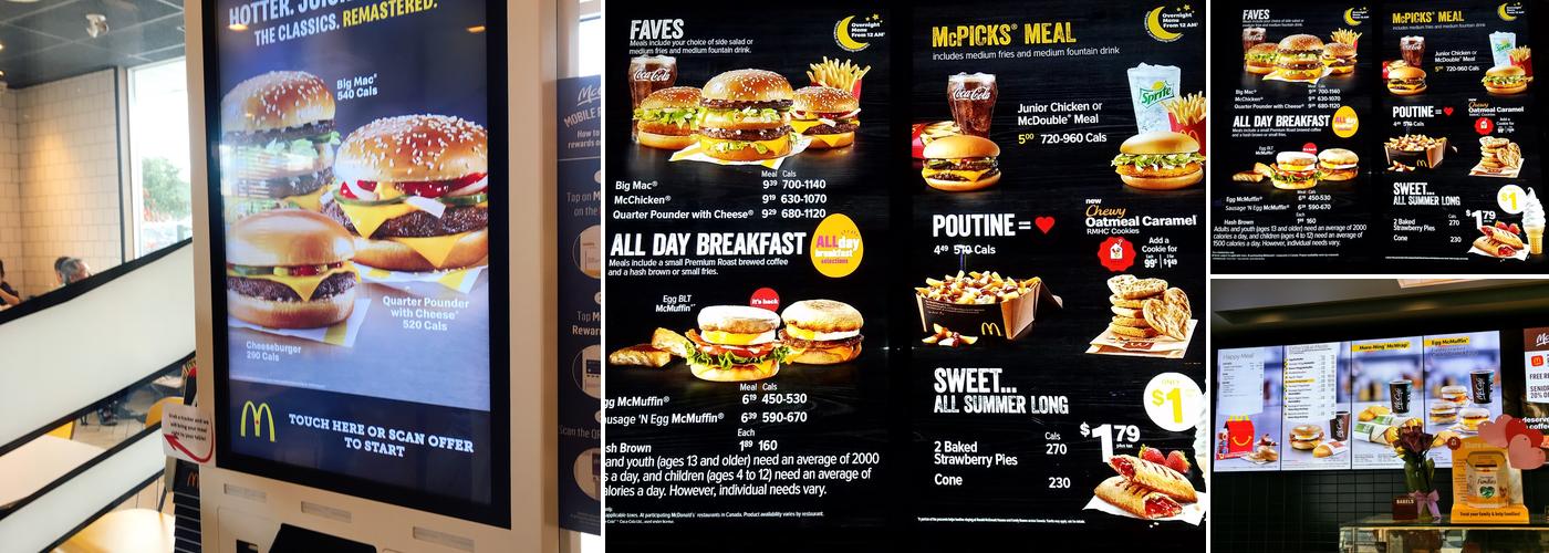 McDonald's Menu