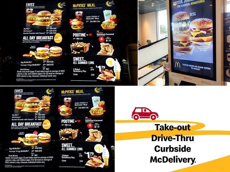 McDonald's Menu