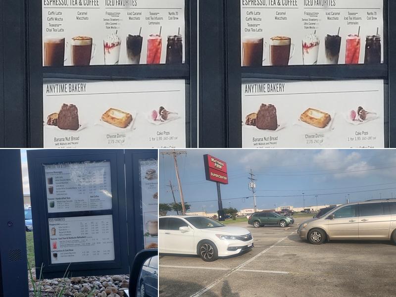 Starbucks Menu