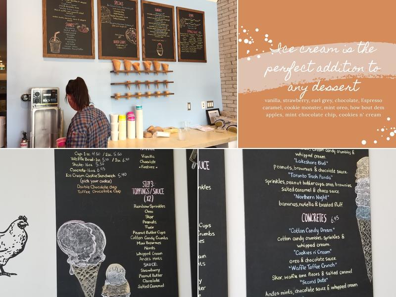 The Loop Creamery Menu
