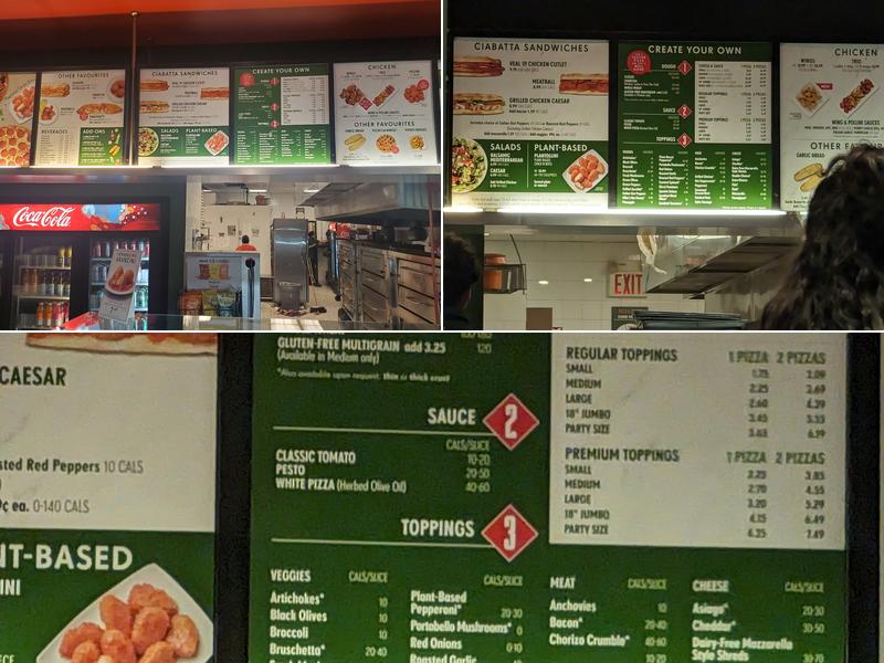 Pizza Nova Menu