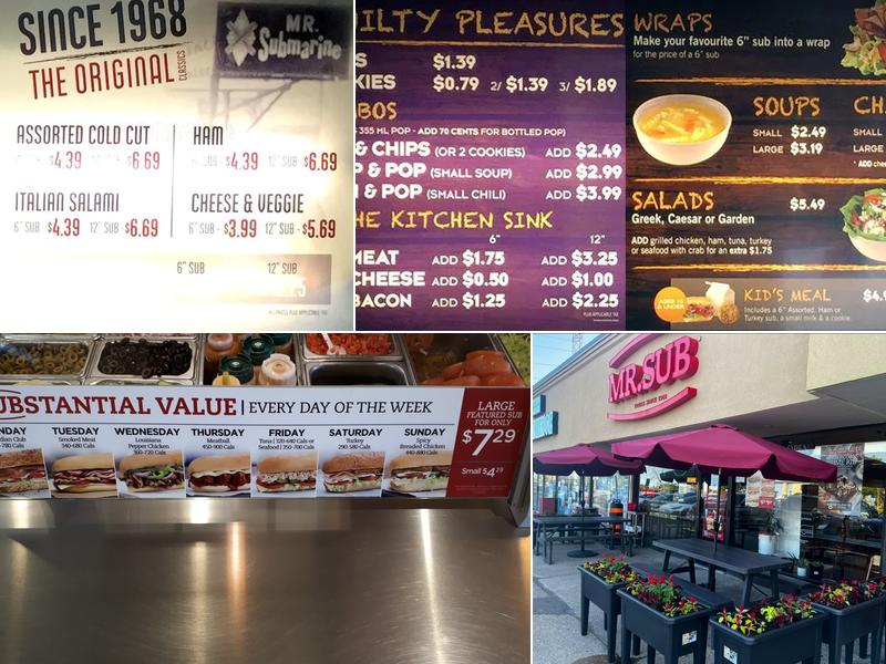 Mr.Sub LLBO Menu