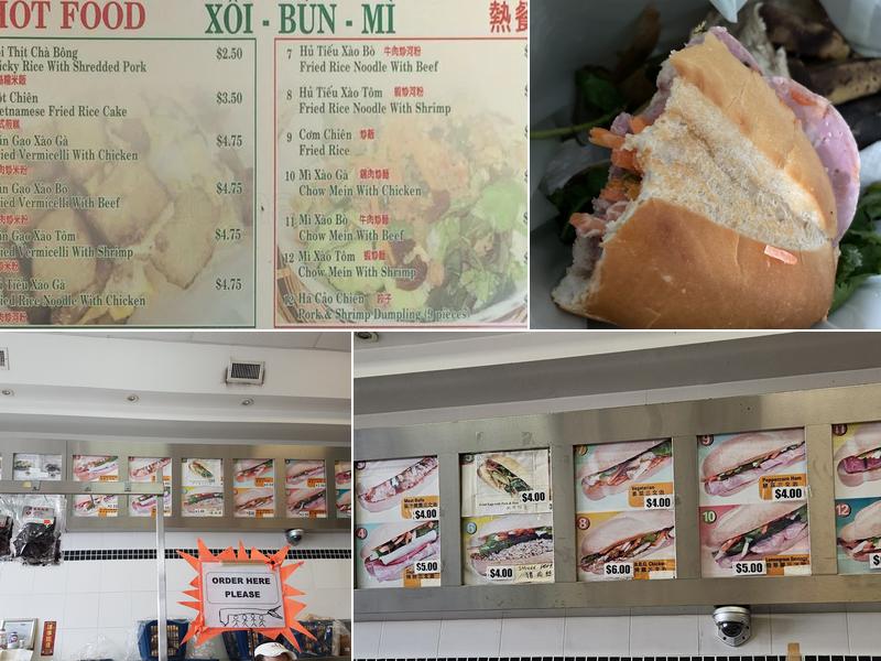 Nguyen Huong Vietnamese Sandwich Menu