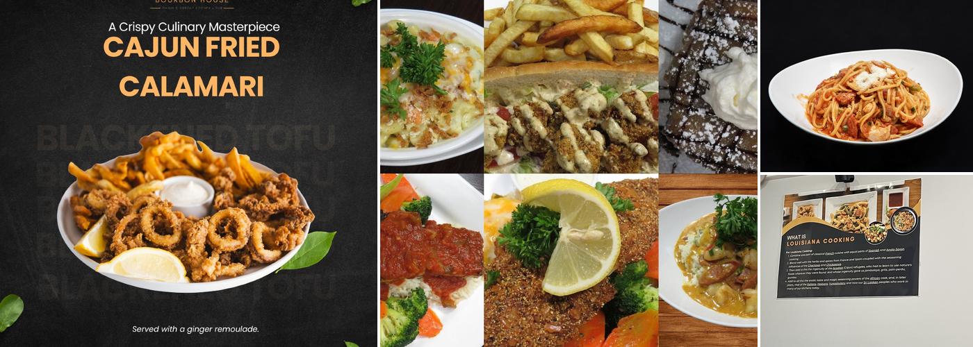 Upper Beaches Bourbon House Menu