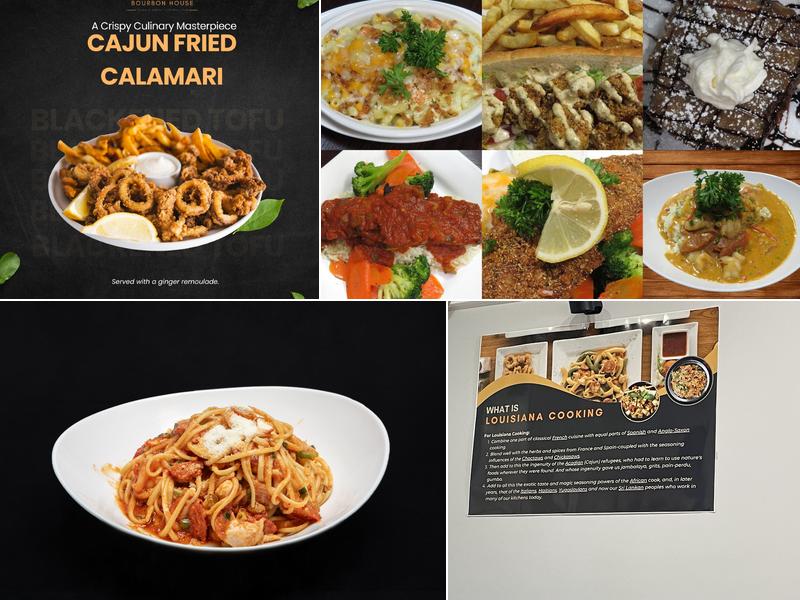 Upper Beaches Bourbon House Menu