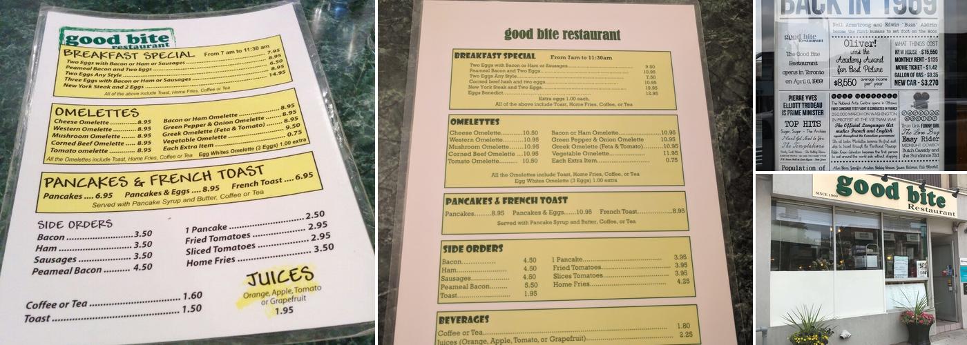 Good Bite Restaurant Menu