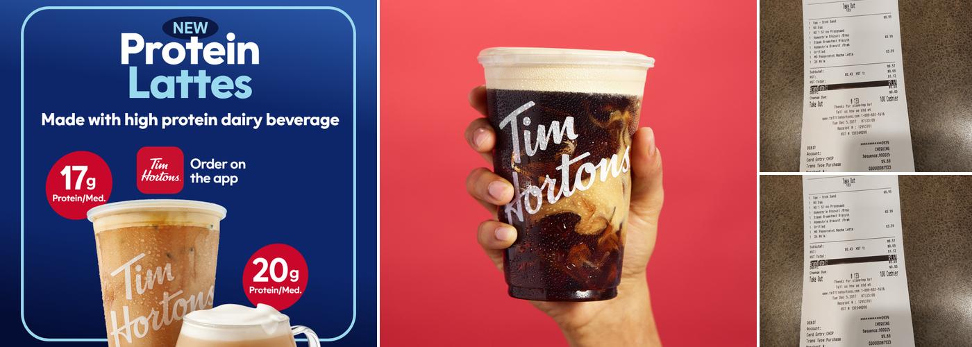 Tim Hortons Menu