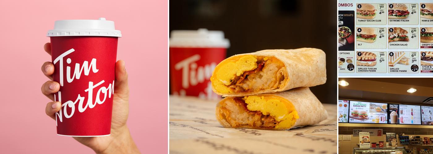 Tim Hortons Menu