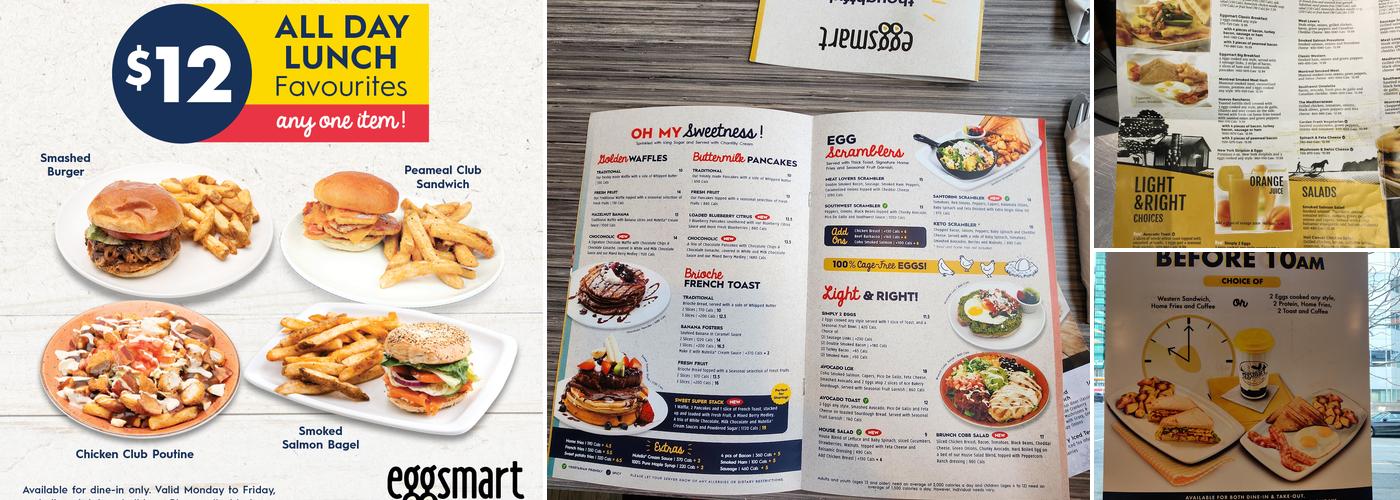 Eggsmart Menu