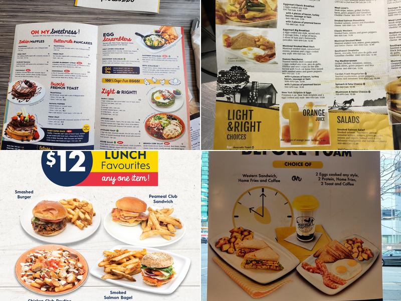 Eggsmart Menu
