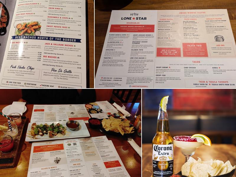 Lone Star Texas Grill Menu