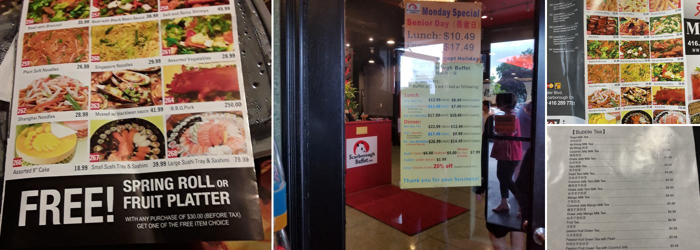 Mr. Wong Chinese Restaurant Menu