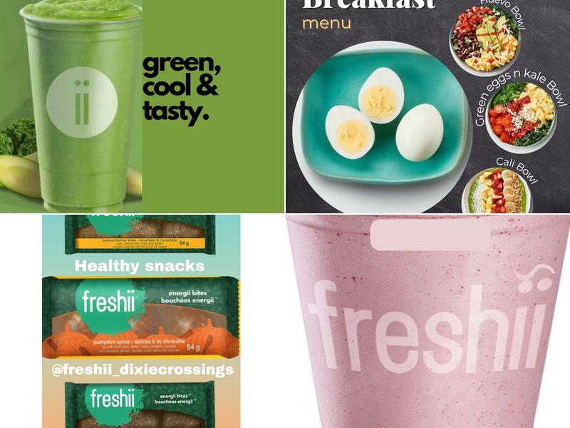 Freshii Menu