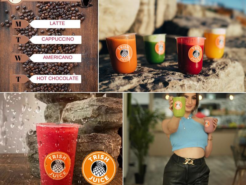 Trish Juice Menu