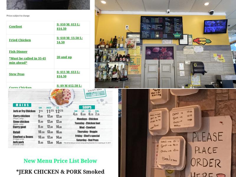 Kitchen King Menu