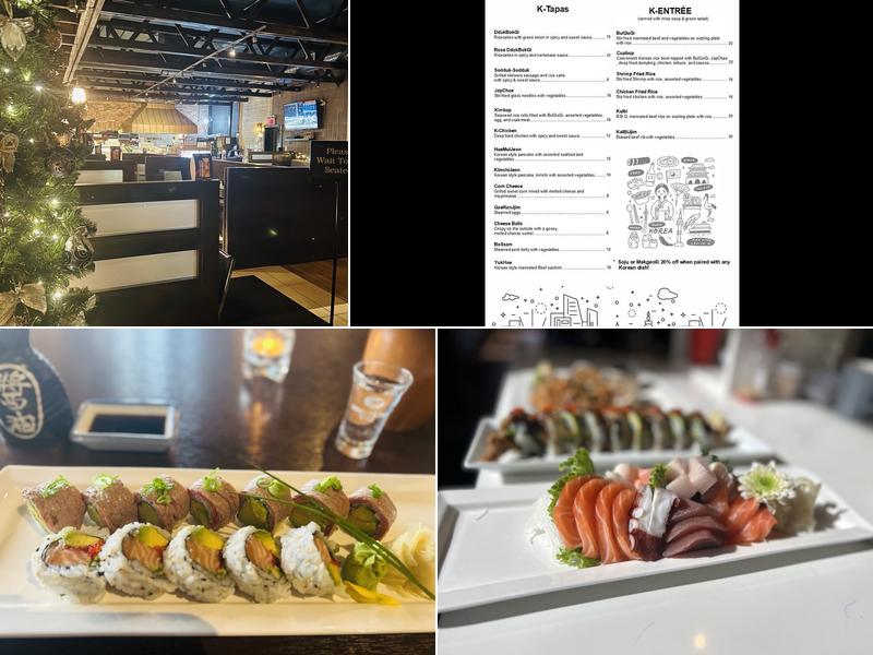 Momiji Japanese Restaurant Menu